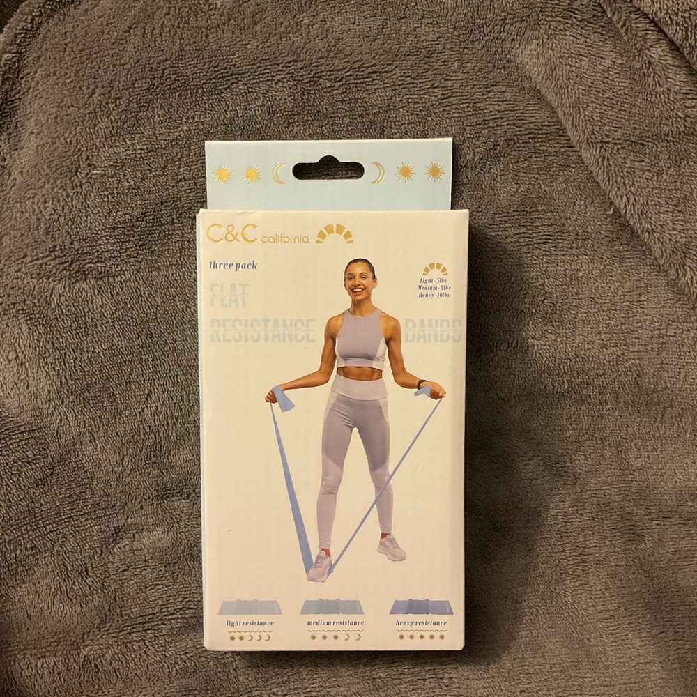 C&C California Lavender Gradient Resistance Band Trio